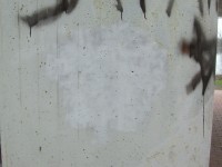 Graffiti auf Beton  1 