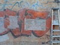 Graffiti auf Sandstein